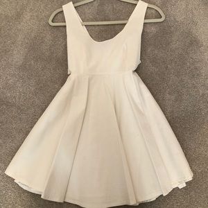 white xenia dress